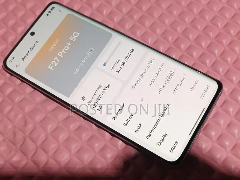 Oppo f27 pro plus (Used)