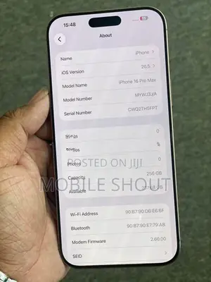 Apple iPhone 16 Pro Max (Used)