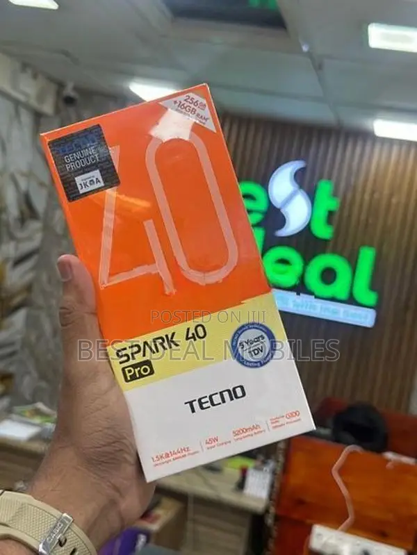 Tecno Spark 40 Pro (Brand New)