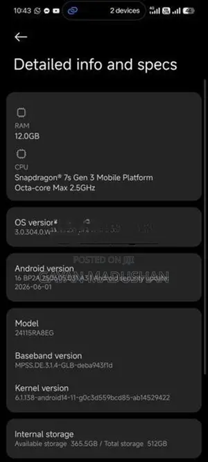 Xiaomi Redmi Note 14 Pro Plus (Used)