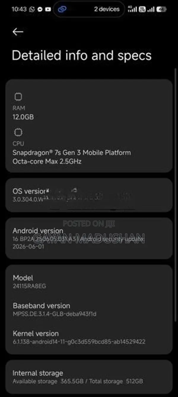 Xiaomi Redmi Note 14 Pro Plus (Used)