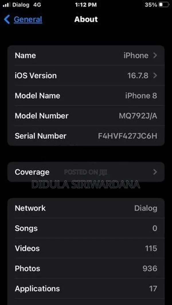Apple iPhone 8 (Used)