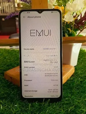 Huawei Nova Y61 6GB 64GB (Used)