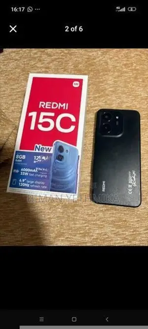 Xiaomi Redmi 15C 6GB 128GB (Used)
