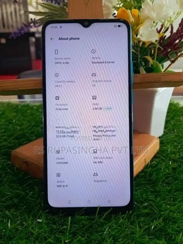 Oppo A16k 3GB 32GB (Used)