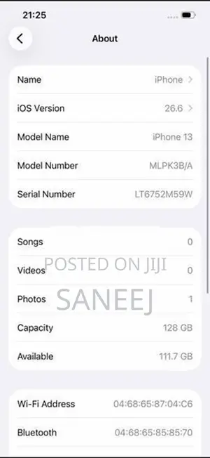 Apple iPhone 13 (Used)