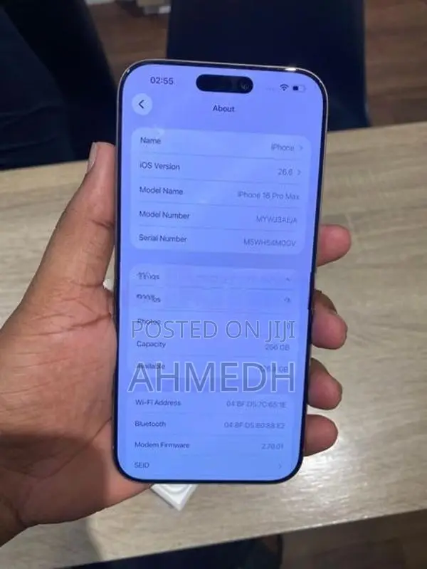 Apple iPhone 16 Pro Max 256GB (Used)