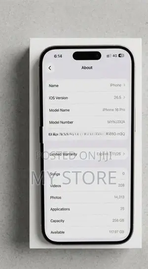 Apple iPhone 16 Pro 256 Gb (Used)