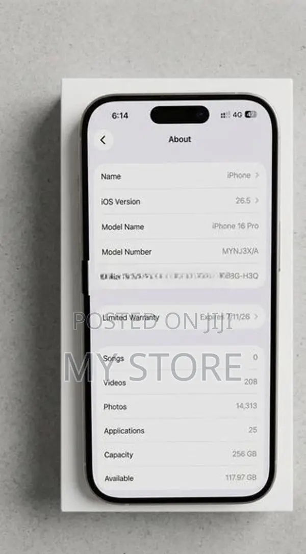 Apple iPhone 16 Pro 256 Gb (Used)