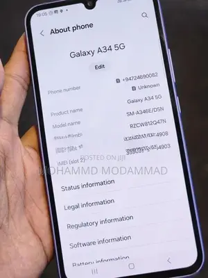 Samsung Galaxy A34 (Used)