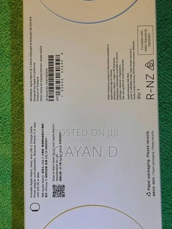 Apple Watch SE 3 40mm - Brand New Sealed