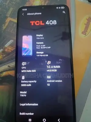 TCL 408 4GB 128GB (Used)