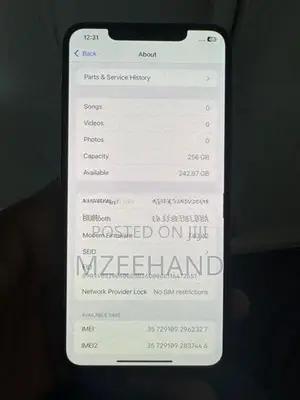 Apple iPhone XS Max 256GB (Used)