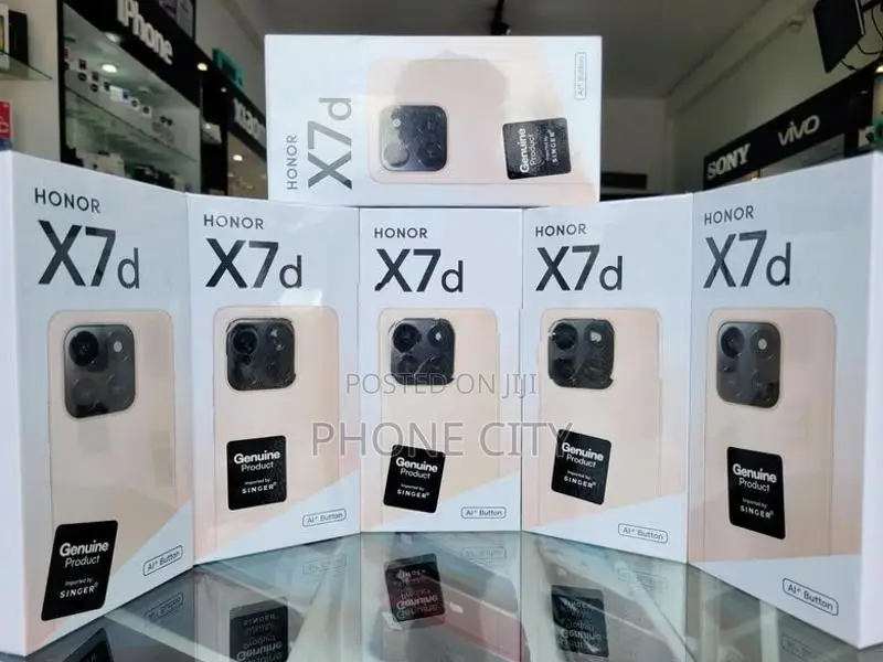 Honor X7d 256GB 8GB 108MP (Brand New)