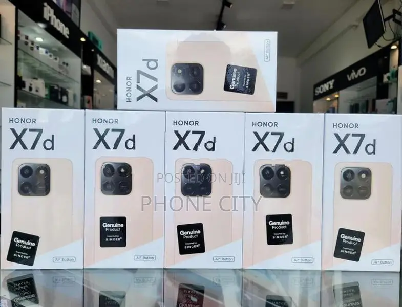 Honor X7d 256GB 8GB 108MP (Brand New)