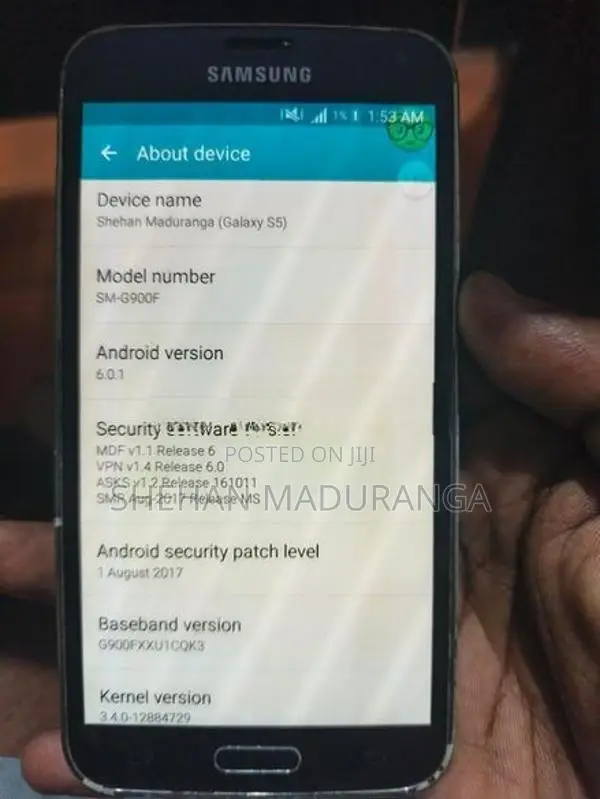 Samsung Galaxy S5 good condition (Used)