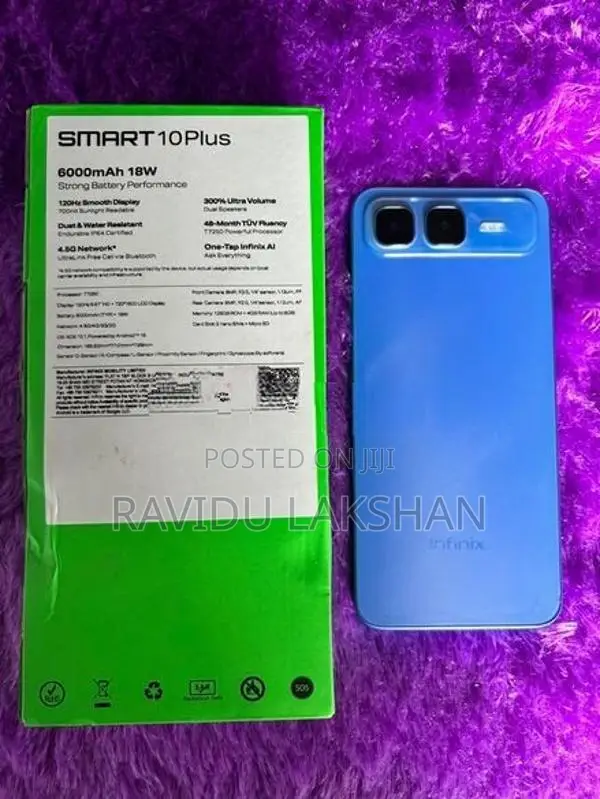 Infinix Smart 10 Plus 128GB (Used)
