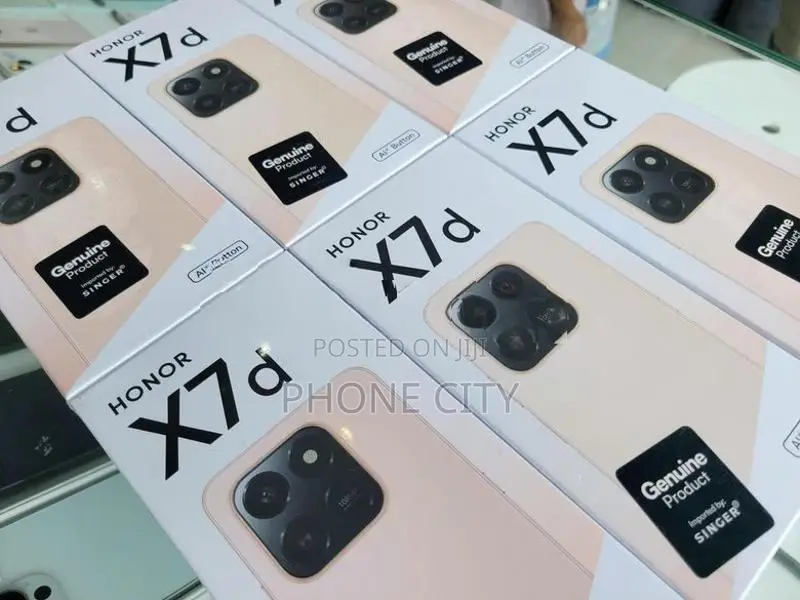 Honor X7d 256GB 8GB 108MP (Brand New)
