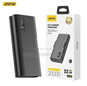 Aspor 20000 mah Power Bank