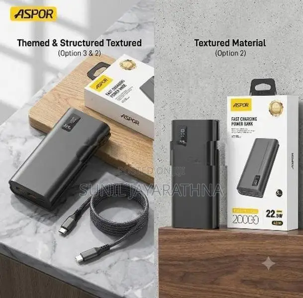 Aspor 20000 mah Power Bank