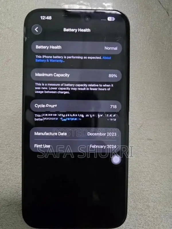 Apple iPhone 15 Pro Max (Used)