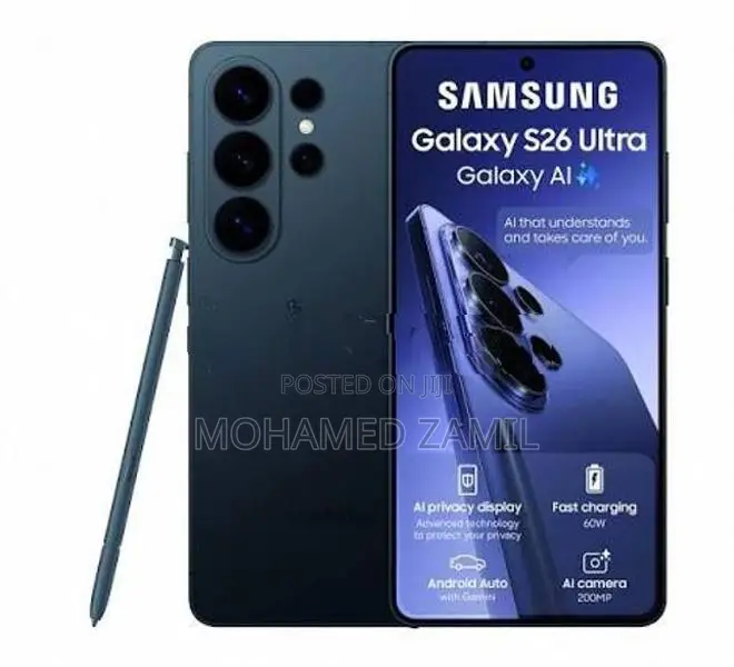 Samsung Galaxy S26 Ultra 12GB 512GB (Brand New)