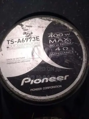 Pioneer TS-A6973E 400W Car Speakers (Used - Mint Condition) for All