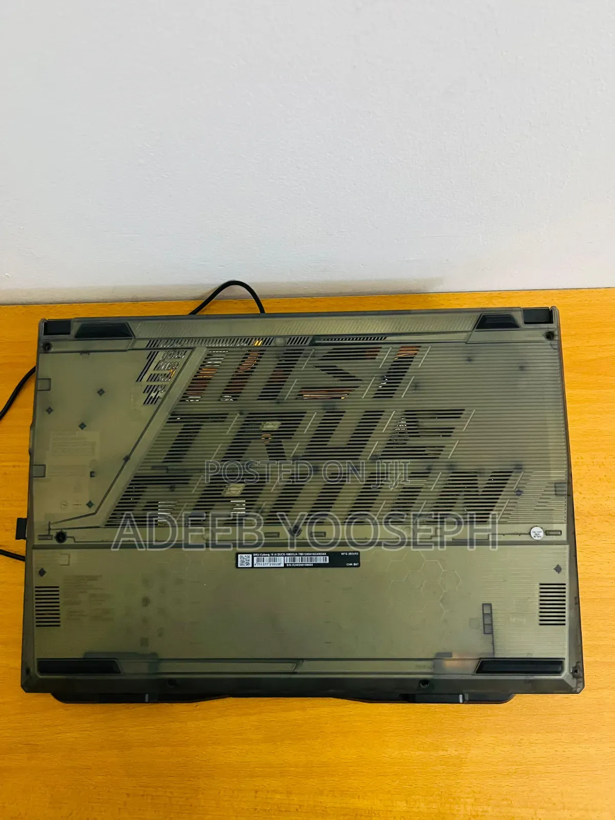 Laptop MSI Cyborg 15 16GB Nvidia SSD 512GB