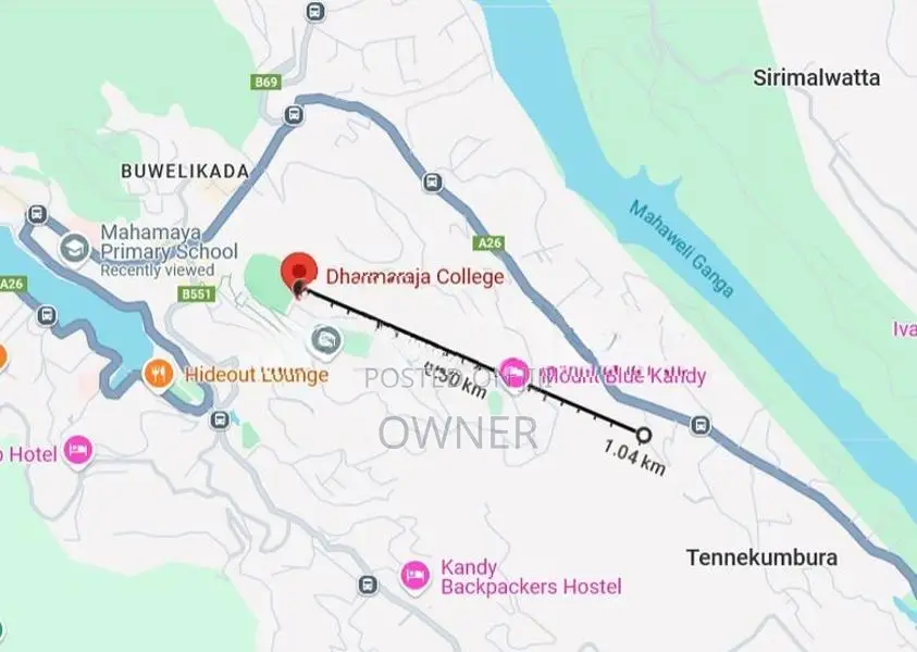 Land for Sale Kandy Tennekumbura