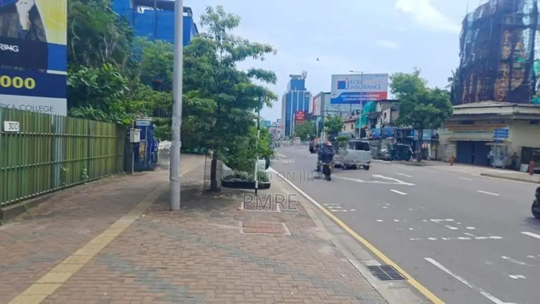 Main road facing land for sale