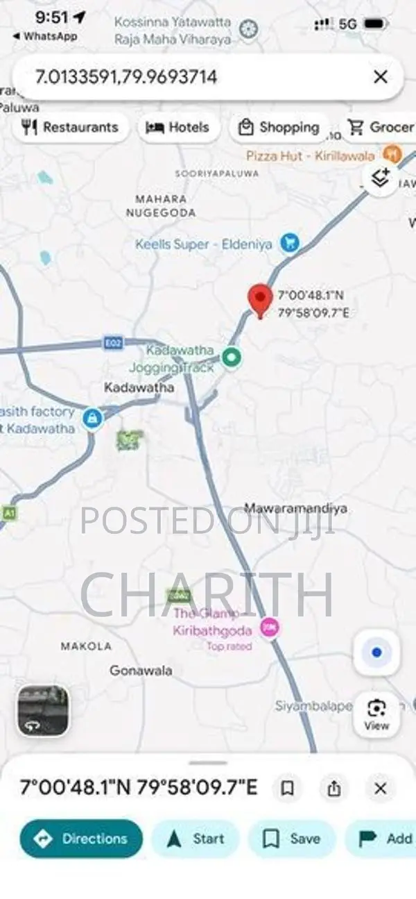 Land for Sale Kadawatha