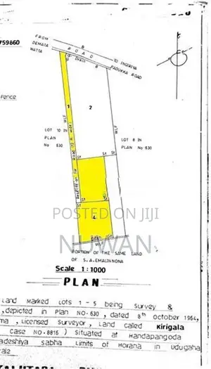 Land for Sale – Handapangoda-6km To Proposed Ruwanpura Highway Entranc