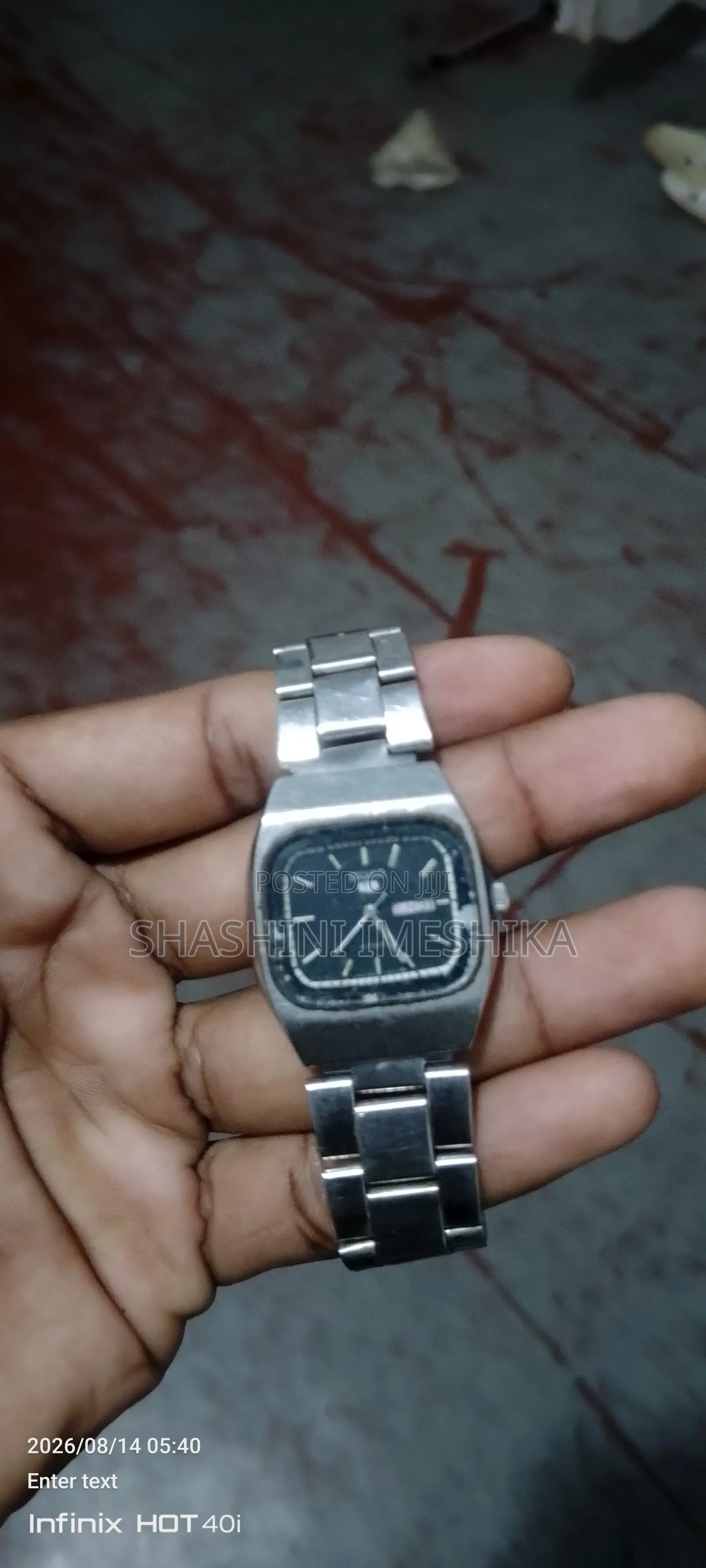 Vintage Seiko 5 TV DialSeiko Branded Watch 361535 Japan U 2906 - 55