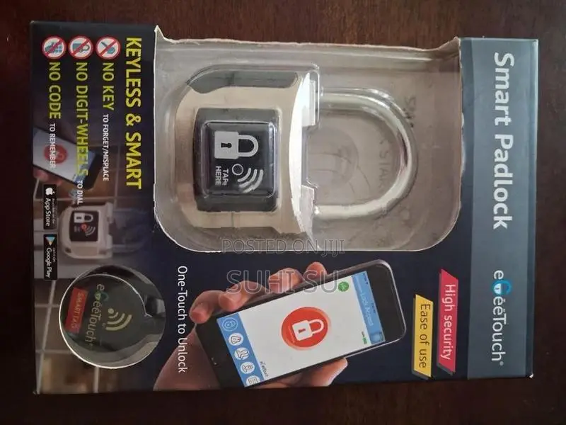 SMART PADLOCK WITH BLUETOOTH COMPATIBILITY