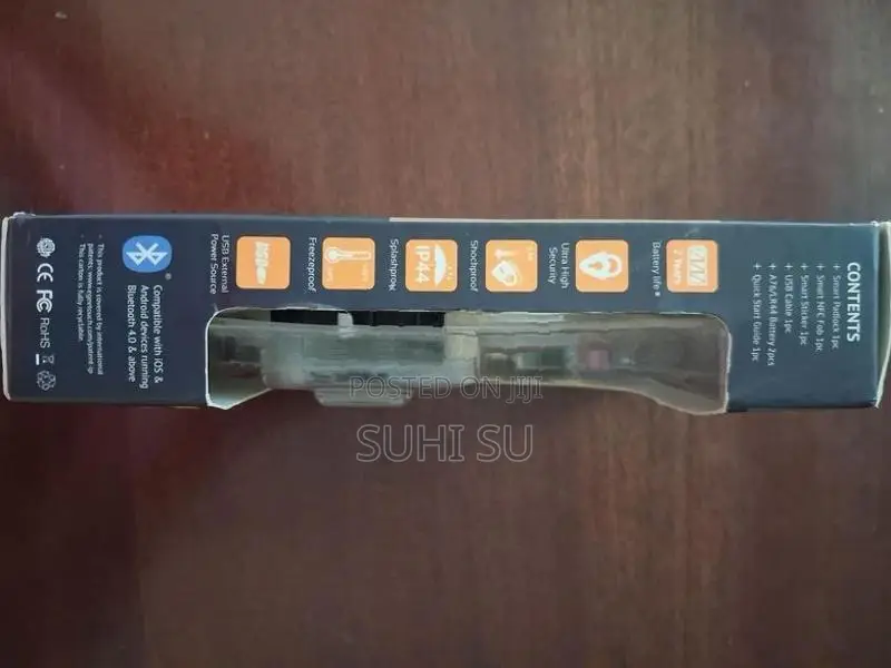 SMART PADLOCK WITH BLUETOOTH COMPATIBILITY