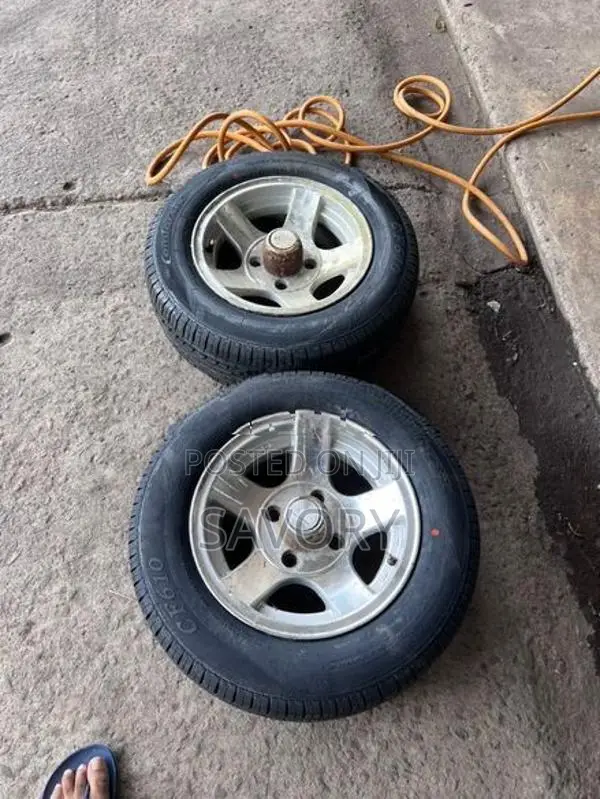 4 X 13” Brand New Tyres with Alloy Wheels