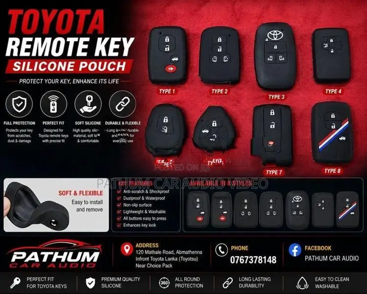 Toyota Remote Key Pouch