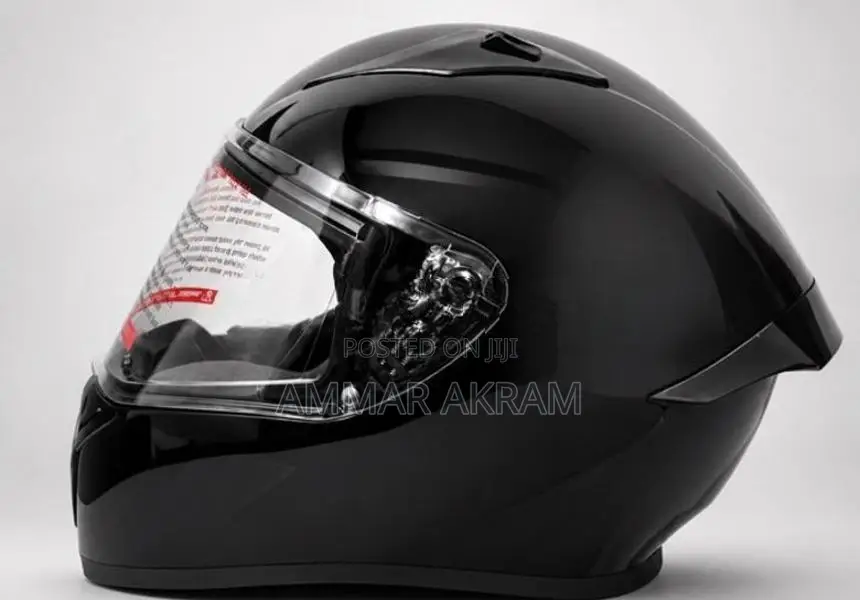 Vega Full Face Motorcycle Helmet – Black