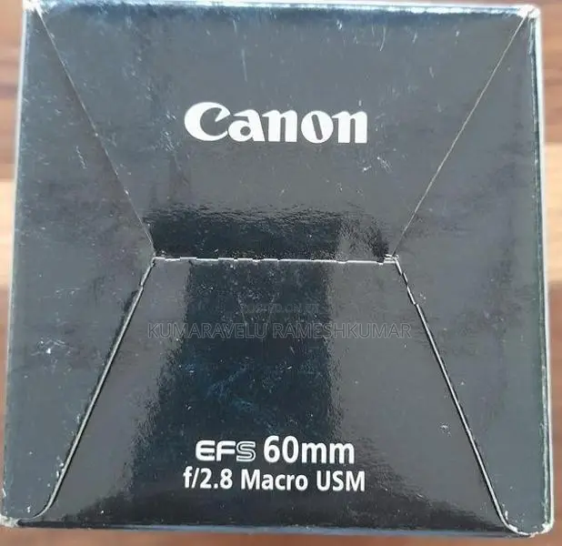 Canon Efs 60mm Macro Lens