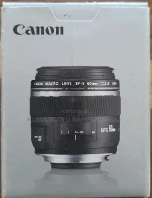 Canon Efs 60mm Macro Lens
