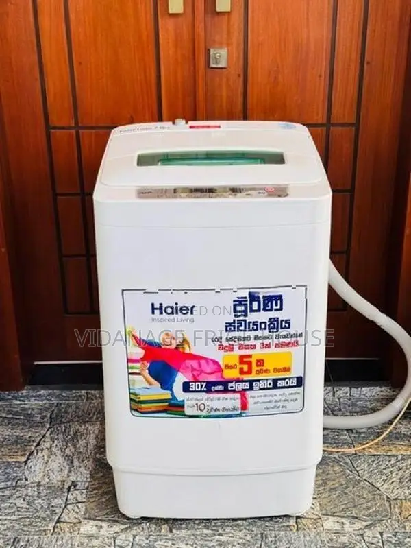 haier washing machine full auto