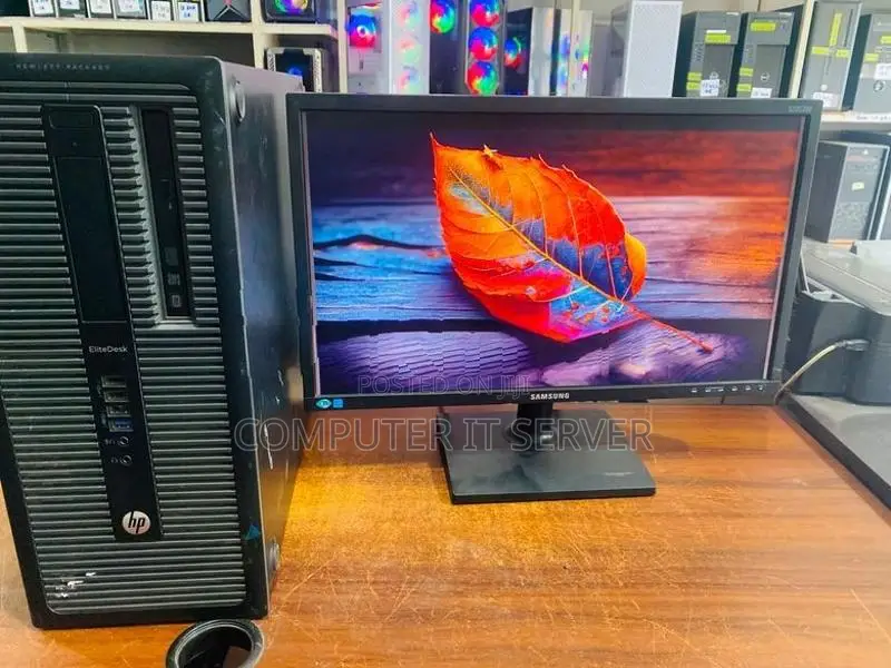 Core i3 6TH GEN PC With 22 Wide LED Monitors