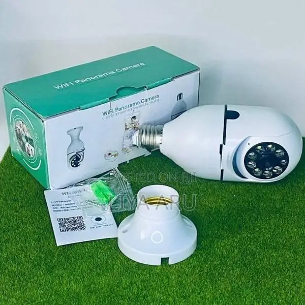 Bulb camera 360° Rotatable Panaroma with technology