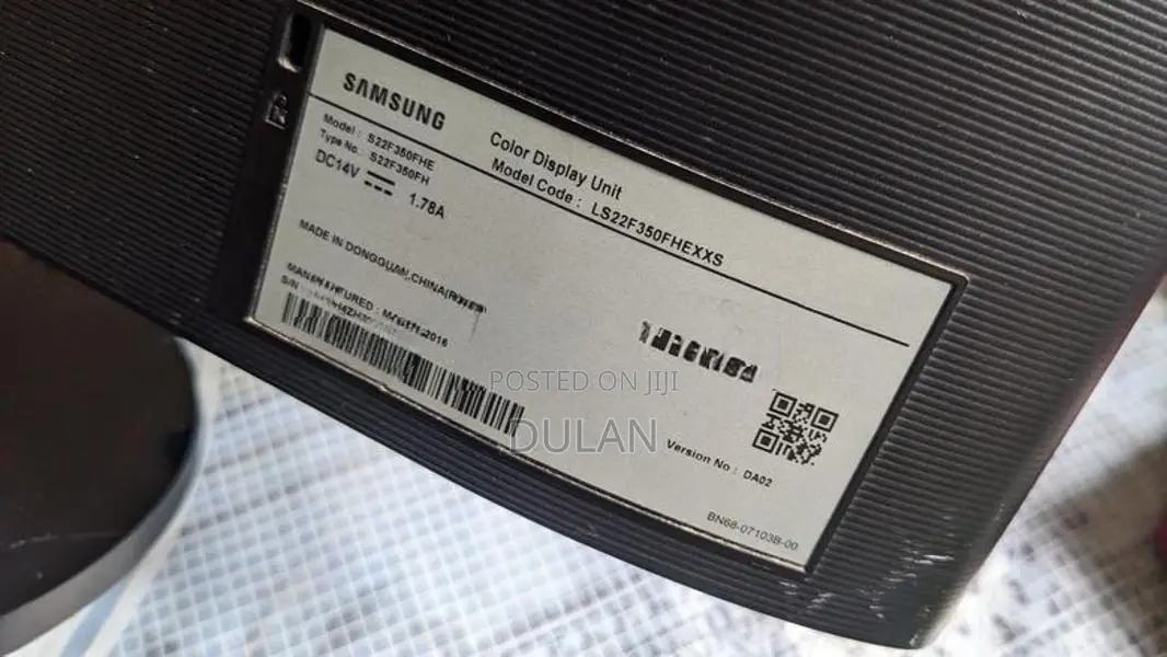 Samsung 22" LED Monitor – S22F350FH