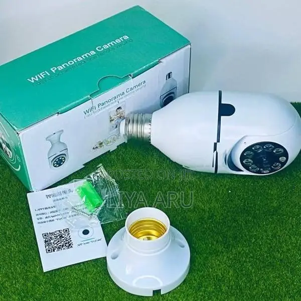 Bulb camera 360° Rotatable Panaroma with technology