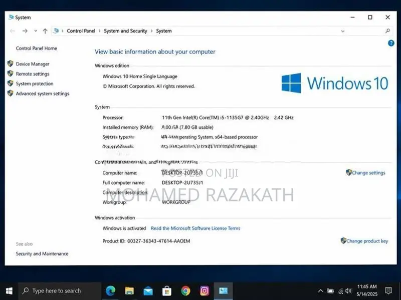 Lenovo 11th Gen Core i5 Laptop