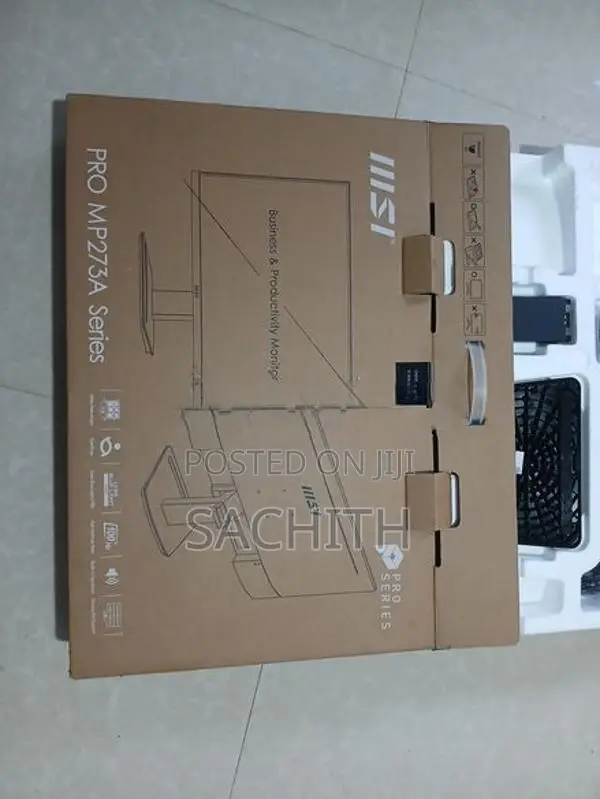 MSI PRO MP273A 27" FHD IPS 100Hz 1ms Monitor – Excellent Condition