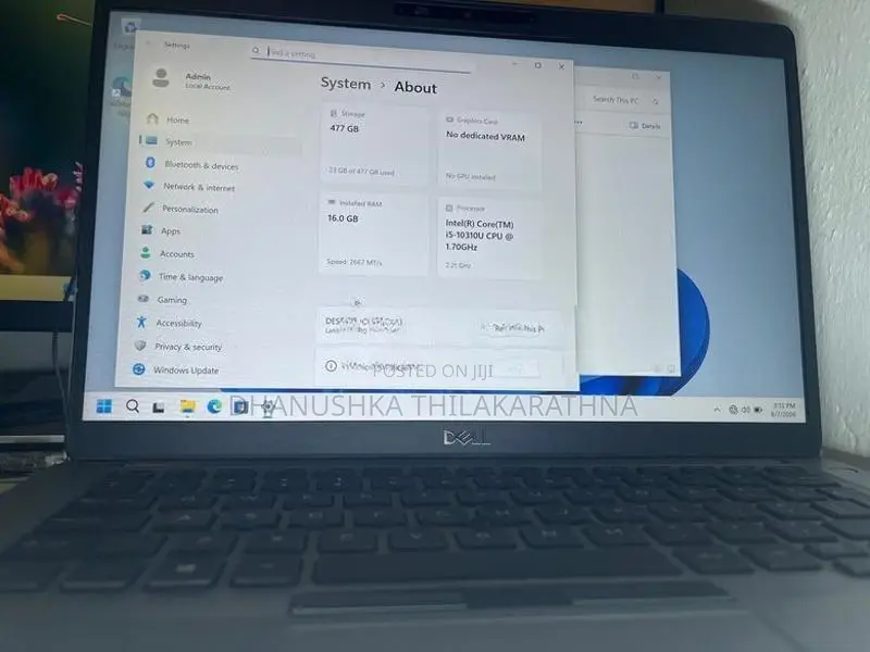 Dell Latitude 5410 i5 10th Generation