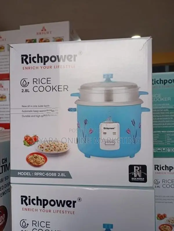 New Richpower 2KG Rice Cooker