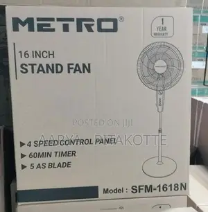 Metro Stand Fan 16"